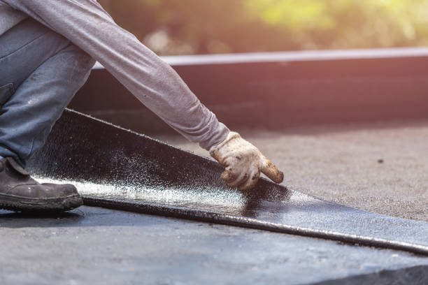 Professional Waterproofing technician working in Bessemer, MI